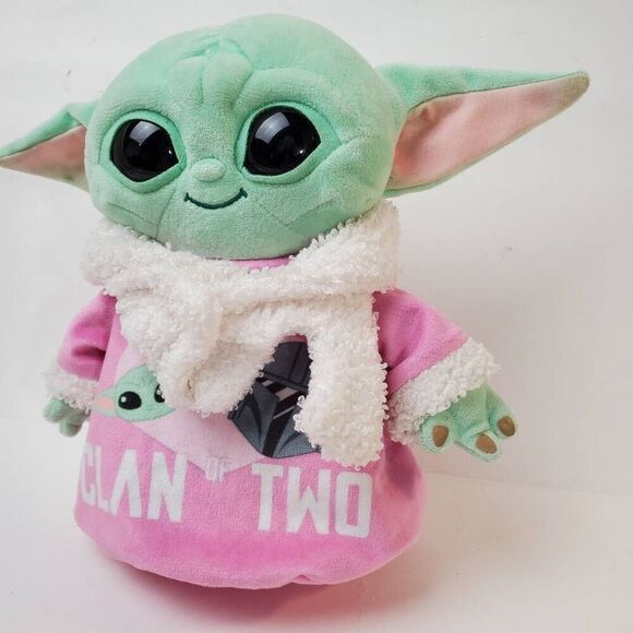 Star Wars Mandalorian Grogu The Child Valentine's Day 8" Plush Baby Yoda Mattel - Picture 2 of 6